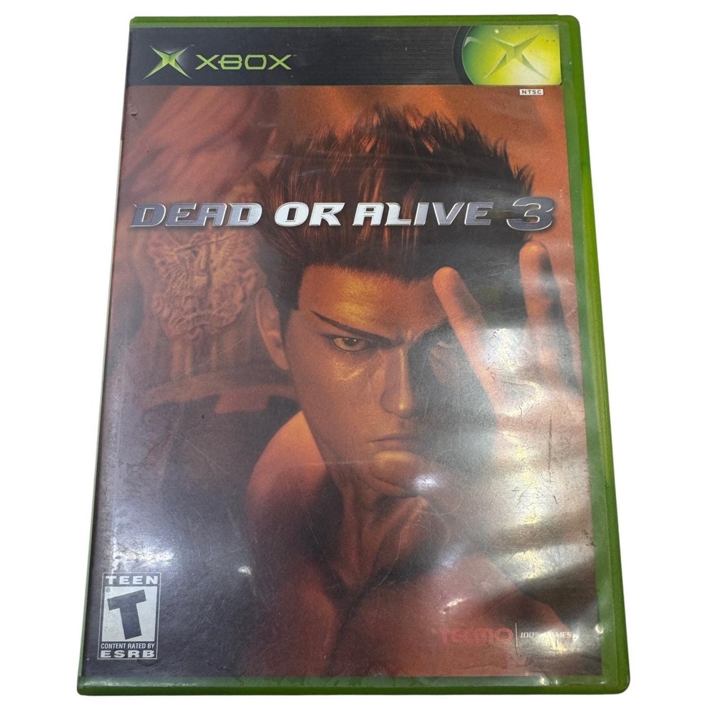Dead or Alive 3 Microsoft Xbox Original Game CIB Fighting Tecmo NTSC DOA3